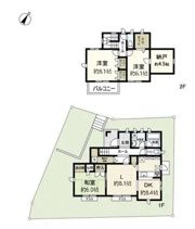 北寺尾6丁目戸建の間取り画像