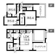 MaisonClarity野並の間取り画像