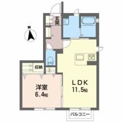 パレ・ドール吉原の間取り画像
