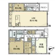 奥沢戸建の間取り画像