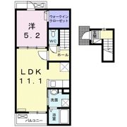 ビリーブKの間取り画像