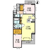 センカ Ⅱの間取り画像