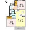 サン メゾンの間取り画像