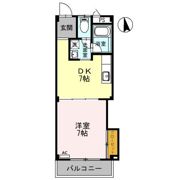 カナルシャトーD7の間取り画像