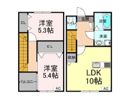 スピネルデュオの間取り画像