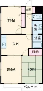 イースタンパレス水戸の間取り画像