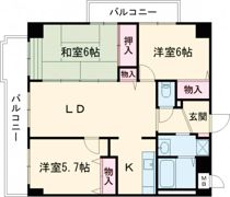 アプローズコートの間取り画像