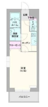 アロッジオ淵野辺Ⅱの間取り画像