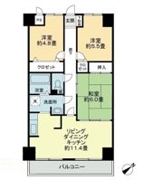 プラージュ司の間取り画像