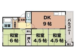 垂水農住3号棟の間取り画像