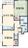 ハイツヒマワリの間取り画像
