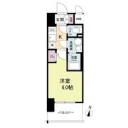 エスリードレジデンス梅田グランゲートの間取り画像
