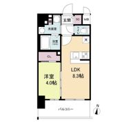 エスリードレジデンス梅田グランゲートの間取り画像