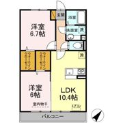 ブライト学園の森の間取り画像