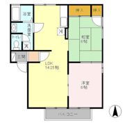 リヴェールフジ Aの間取り画像