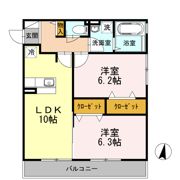 ドルチェ伊勢町の間取り画像