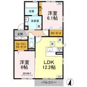 ゼフィール竹原の間取り画像