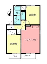 アゼリアCの間取り画像