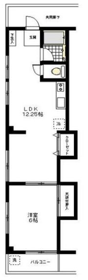 グリーンマンションの間取り画像