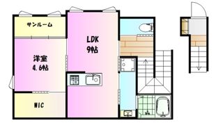 Canal Courtの間取り画像