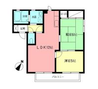 ラ・サカヤAの間取り画像