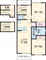 K.I.リバレンスの間取り画像