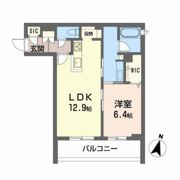 ソール デ リーヴル 西町の間取り画像