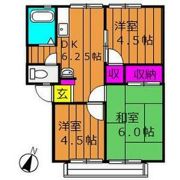 エスポワールヤマテの間取り画像