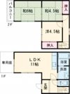 アシーネ加古川Aの間取り画像