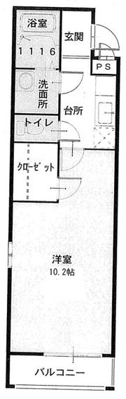 フジパレス吹田イーストⅡ番館の間取り画像