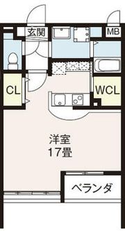 ポラリス島田の間取り画像