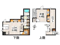 CB東大宮パサージュの間取り画像