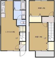 テラスハウス藤の間取り画像