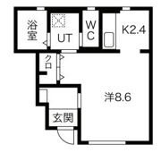 Bonheur常盤台A棟の間取り画像