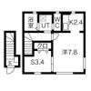 Bonheur常盤台B棟の間取り画像