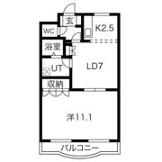ロイヤルシティ小針の間取り画像