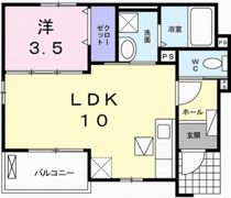 サウスエレガンスの間取り画像