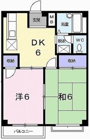 フランボワーズAの間取り画像