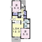 ジュネス3番館の間取り画像