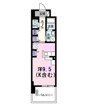 グランデ尼崎の間取り画像