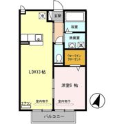 オークガーデン Mの間取り画像
