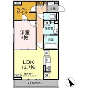 D-chambre北浜町 Aの間取り画像
