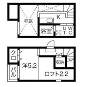 ベーネ明治の間取り画像