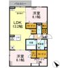 レーヴェ前原町の間取り画像