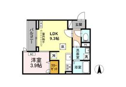 グラナーデ扇Ⅰ Aの間取り画像