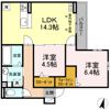 コーエクジスタンス主税の間取り画像