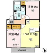 ハミングバード C棟の間取り画像