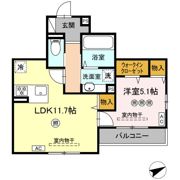 リベルタ三篠の間取り画像