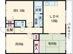 フレーバーフラッツの間取り画像
