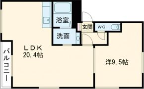 ハッピーライフの間取り画像